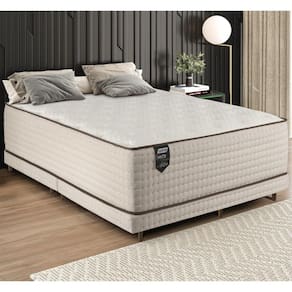 Cama Box Conjugado Queen com Colchão (158x72x198) Notte Fantástica Gazin CR35297