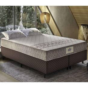 Cama Box Conjugado Queen com Colchão (158x59x198) Macau Gazin CR35361