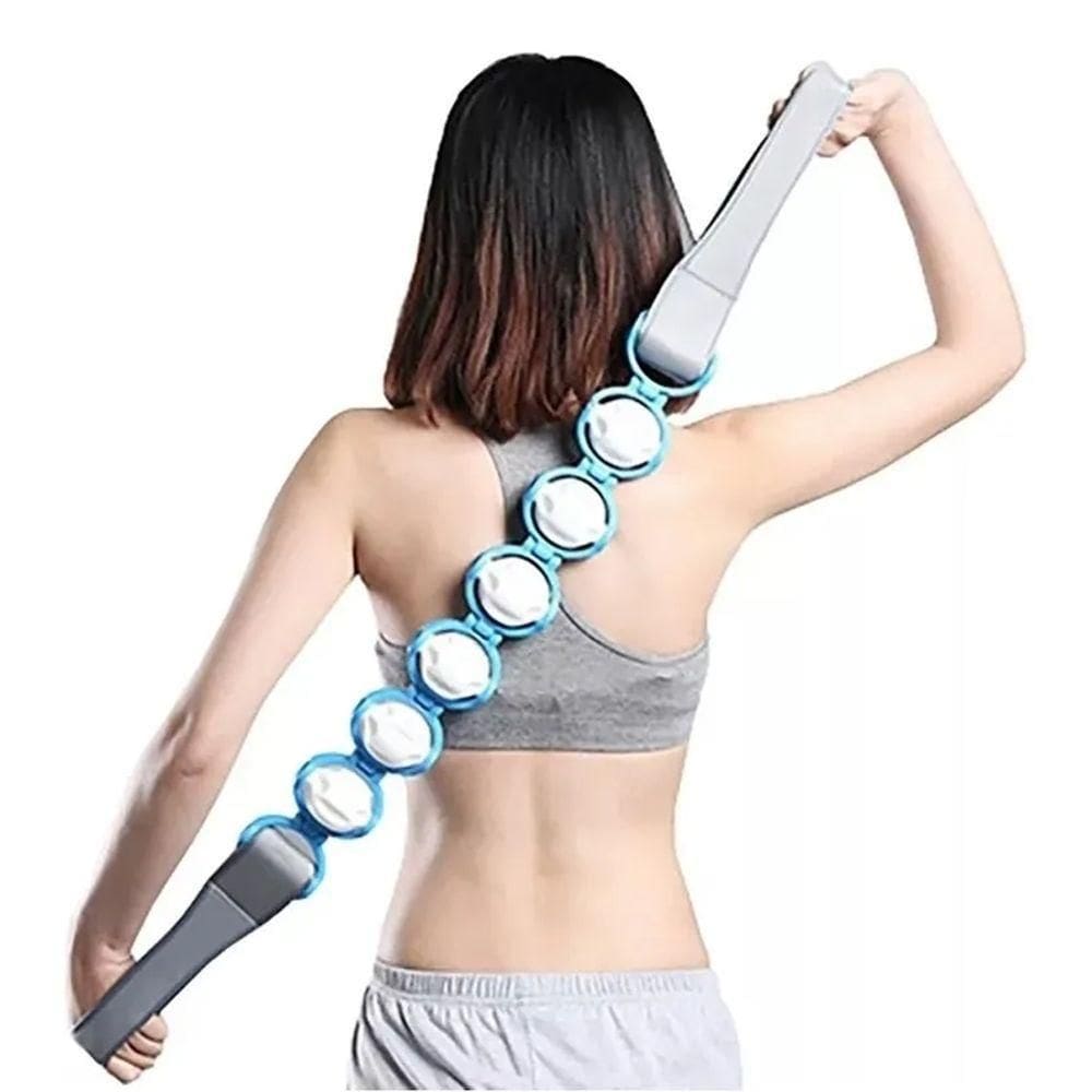 Massageador Corporal 6 Cilindros Roller Rope Massage -beleza