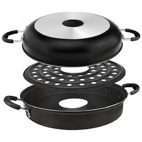 Churrasqueira de Fogão Antiaderente 32cm - Luz Nobre
