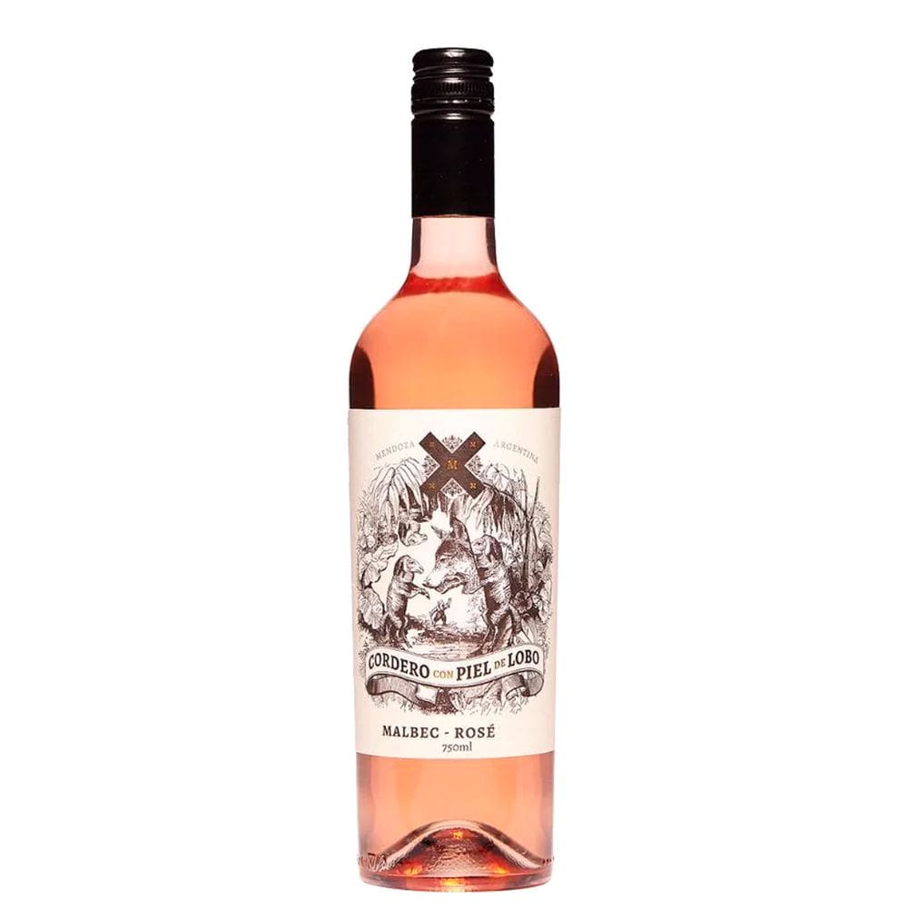 Vinho Cordero Con Piel De Lobo Malbec Rosé 750ml