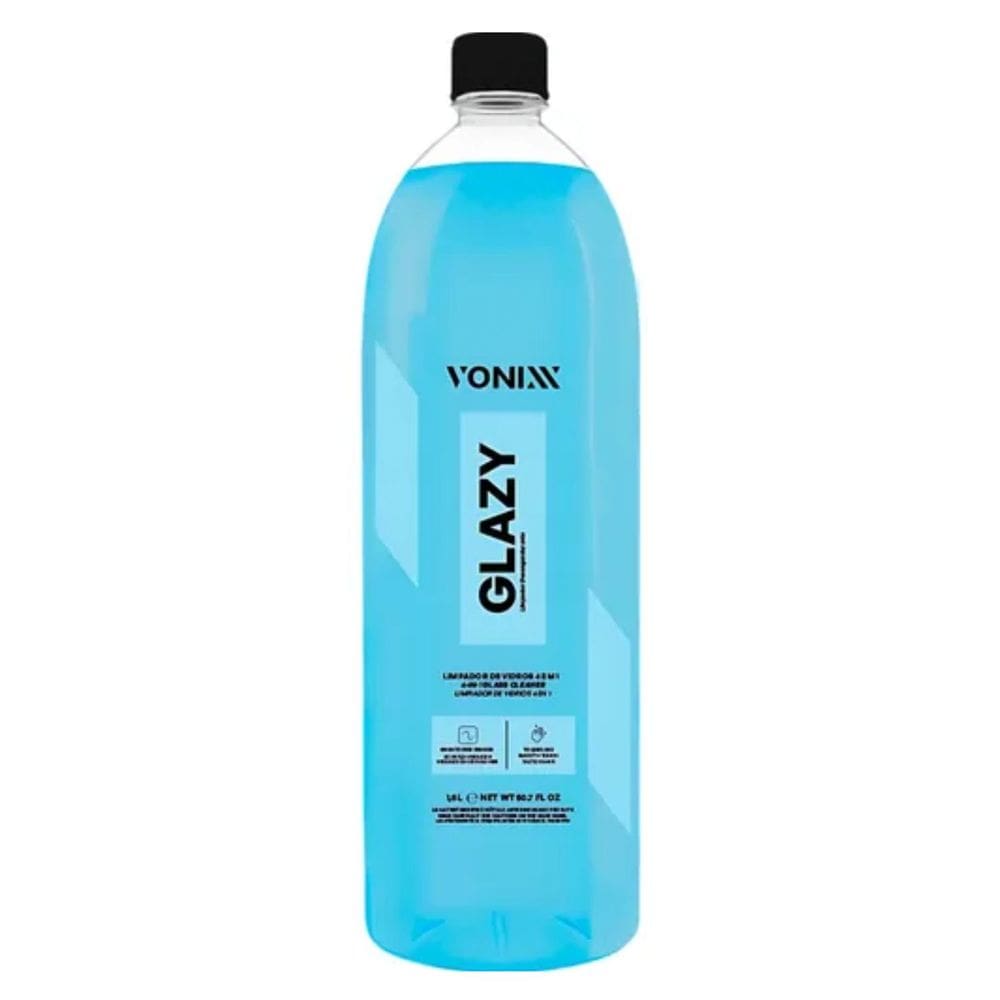 Glazy Vonixx 1,5l Limpa Vidros 4 Em 1 Redutor Atrito Risco