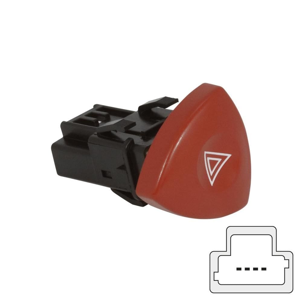 Interruptor Pisca Alerta Megane Master 2006 Até 2012 [F103]