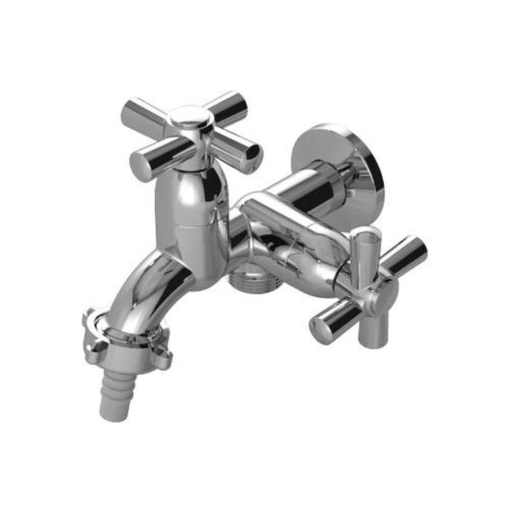 Torneira Tanque/máquina C31 Cromada 1/4 De Volta Dn15 - Vedação Mvc