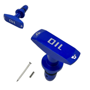 Puxador Vareta Óleo Motor Tuning Universal Azul Automotivo M