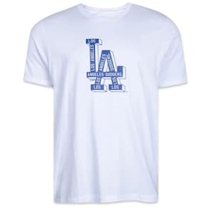 Camiseta New Era Masculina Regular Los Angeles Dodgers Core Mlb
