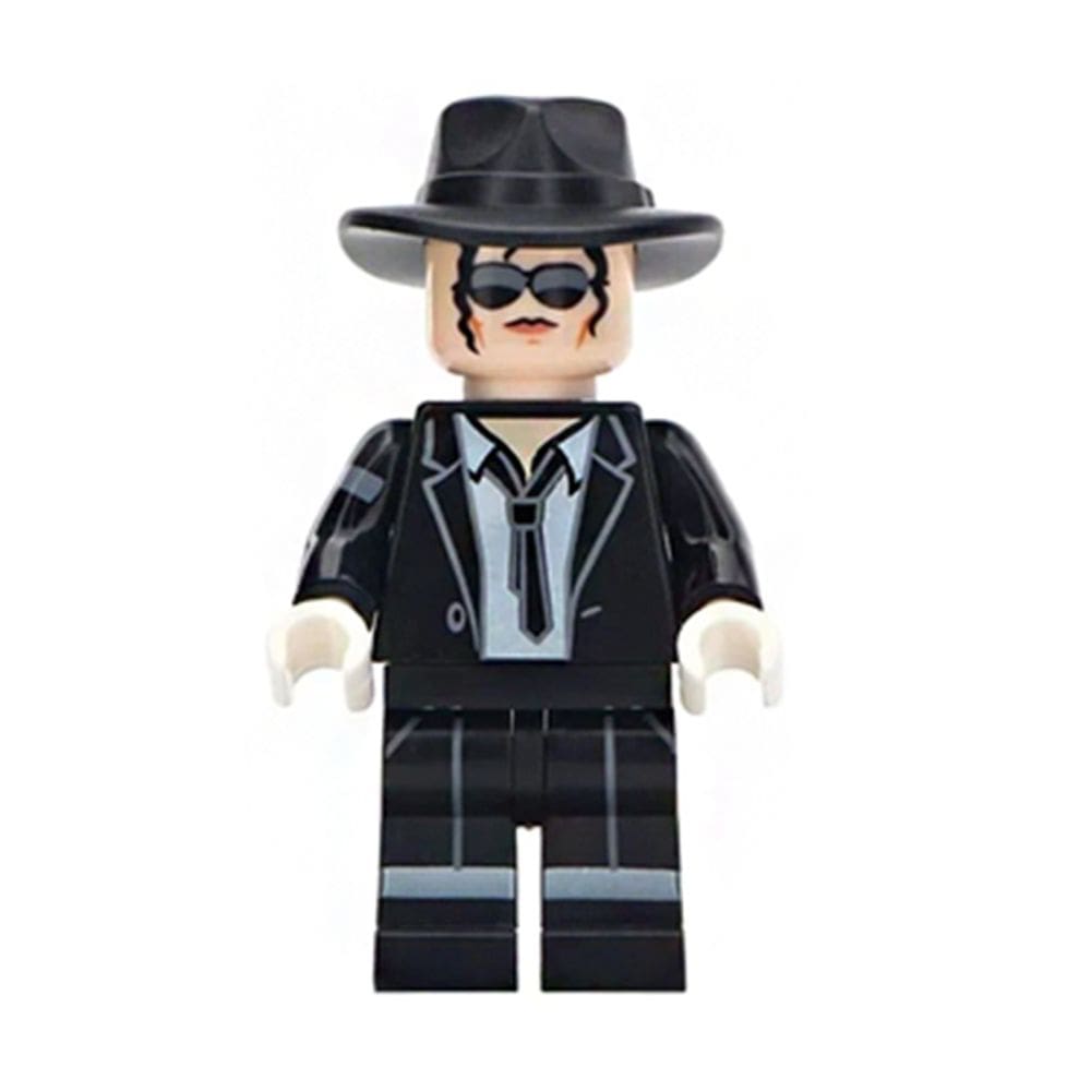 Boneco Musica Cantor Pop Rock Bloco De Montar