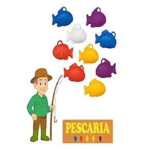 10 Peixes Pescaria Festa Junina Quermesse Jogo Infantil