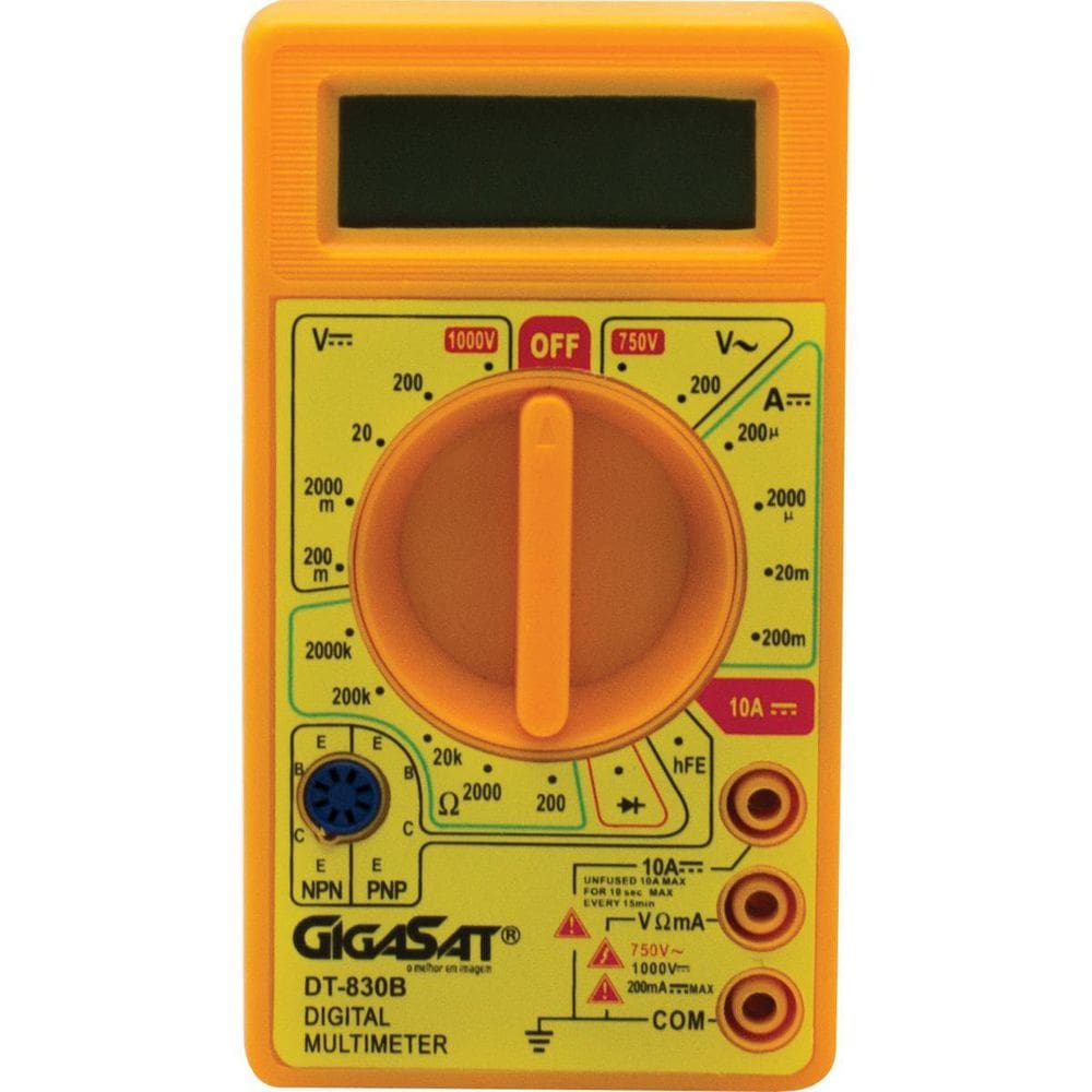 Multimetro Digital Dt-830B 2M Gigasat