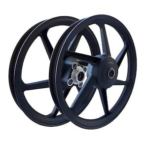 Roda Liga Leve Titan Fan 125 00 A 08 Lona 6 Palitos Preta