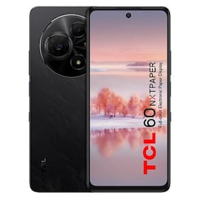Smartphone TCL 60 NXTPAPER, 4G, 512GB, 8GB+ 10GB de RAM, Tela 6,8", Câmera Traseira Dupla 108MP + 2MP, Preto