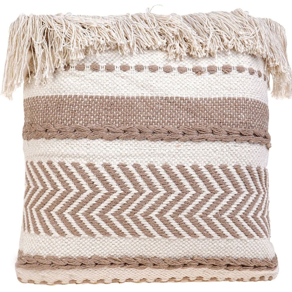 Capa de Almofada Native New Decorativa Macramê 45x45cm