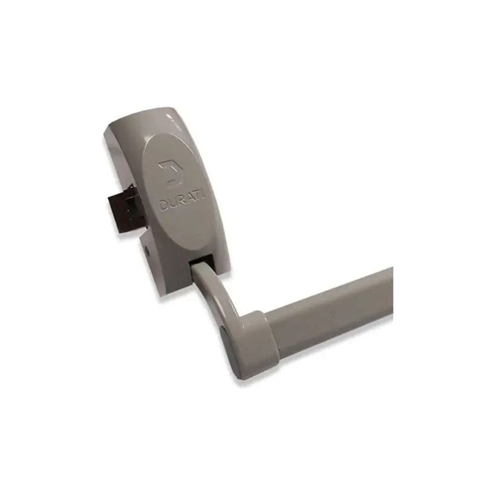 Barra Antipânico Push Dupla Horizontal/vertical - Cinza