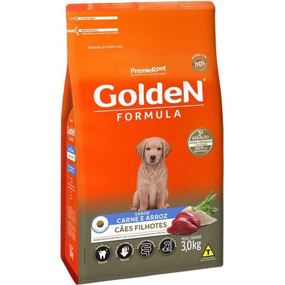 Golden Caes Fil. Carne 3 Kg
