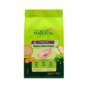 Guabi Natural Caes Ad. Medio Frango/Arroz 2,5kg