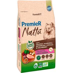 Premier Nattú Caes Ad. RP Frango/Mandioca 10,1 Kg