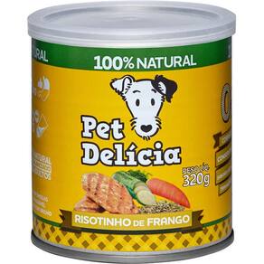 Pet Delicia Lata Caes Risotinho de Frango 320 g