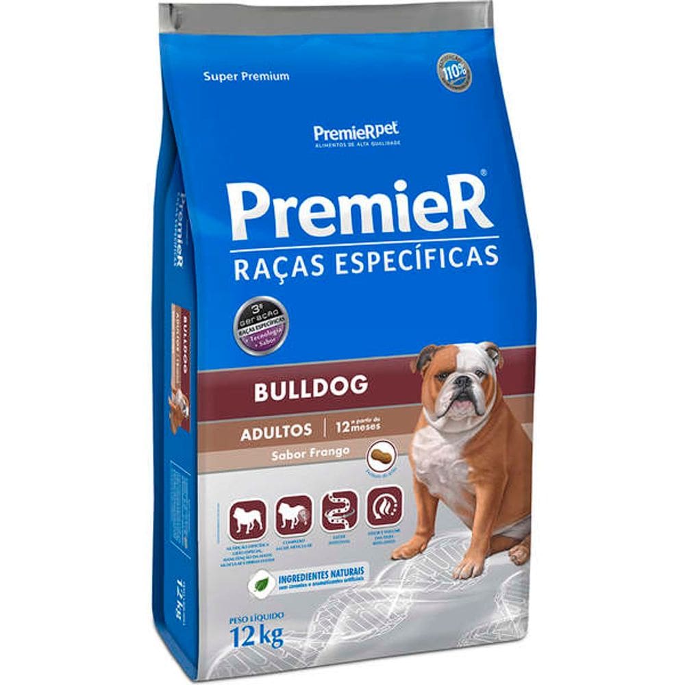 Premier Raças Bulldog Ad. 12 Kg
