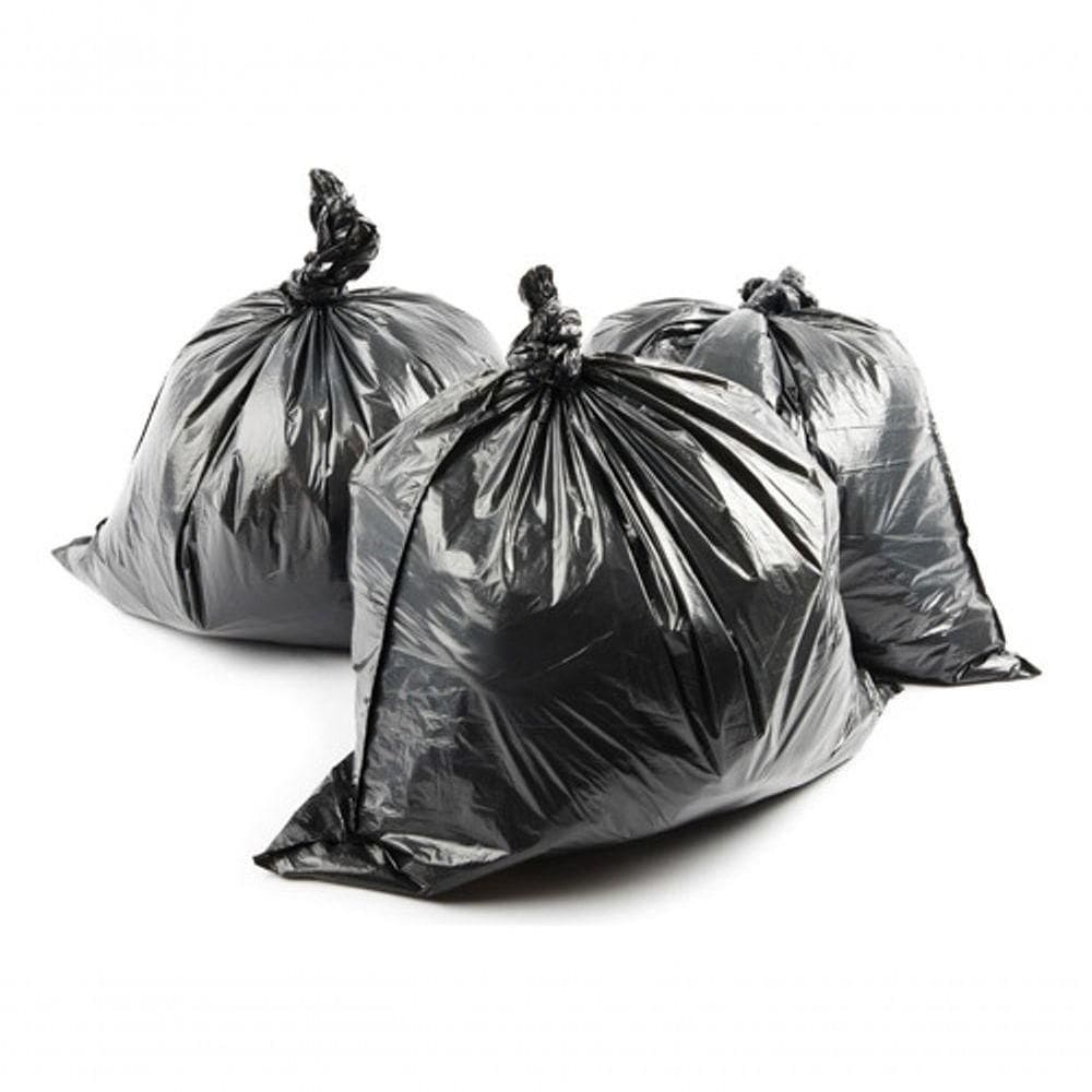 Saco De Lixo 40 Litros Super Reforçado Preto - 100 Unidades