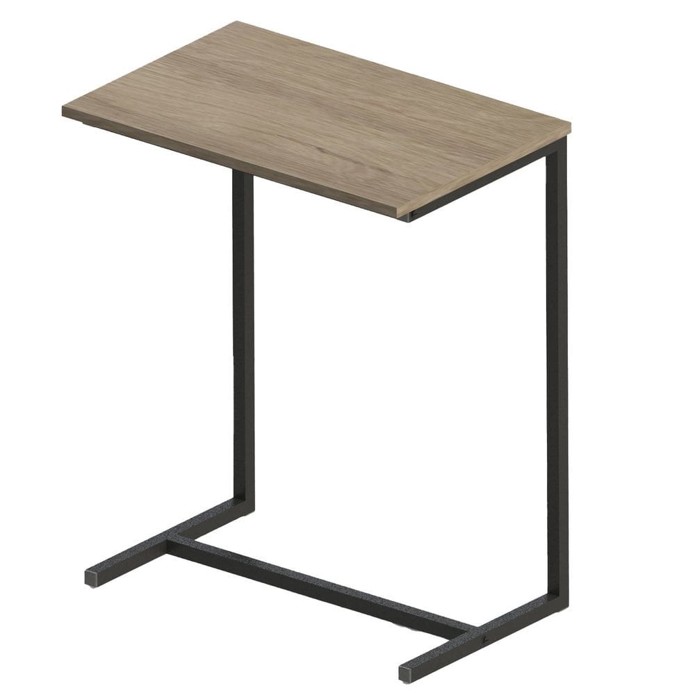 Mesa Apoio Industrial para Sala de Estar Urbana Preto/Mel