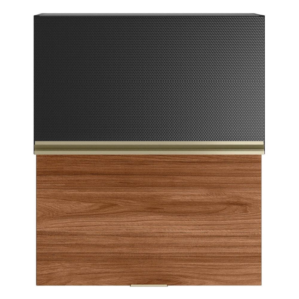 Armário Aéreo 2 Portas Mdf Basculante 60cm Proença Nogueira/Carbono Prime