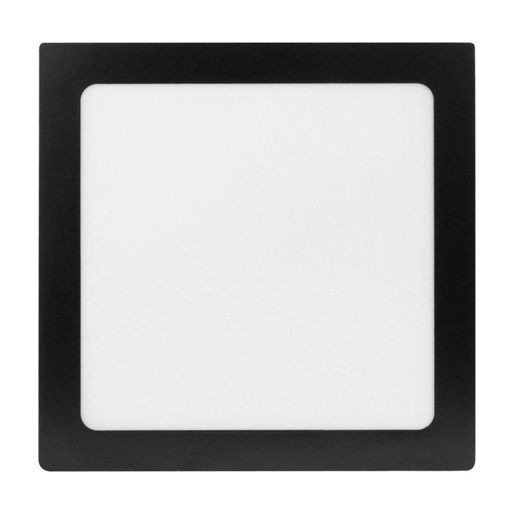 Painel Led Quadrado Embutir 18w 6500k Foxlux Preto