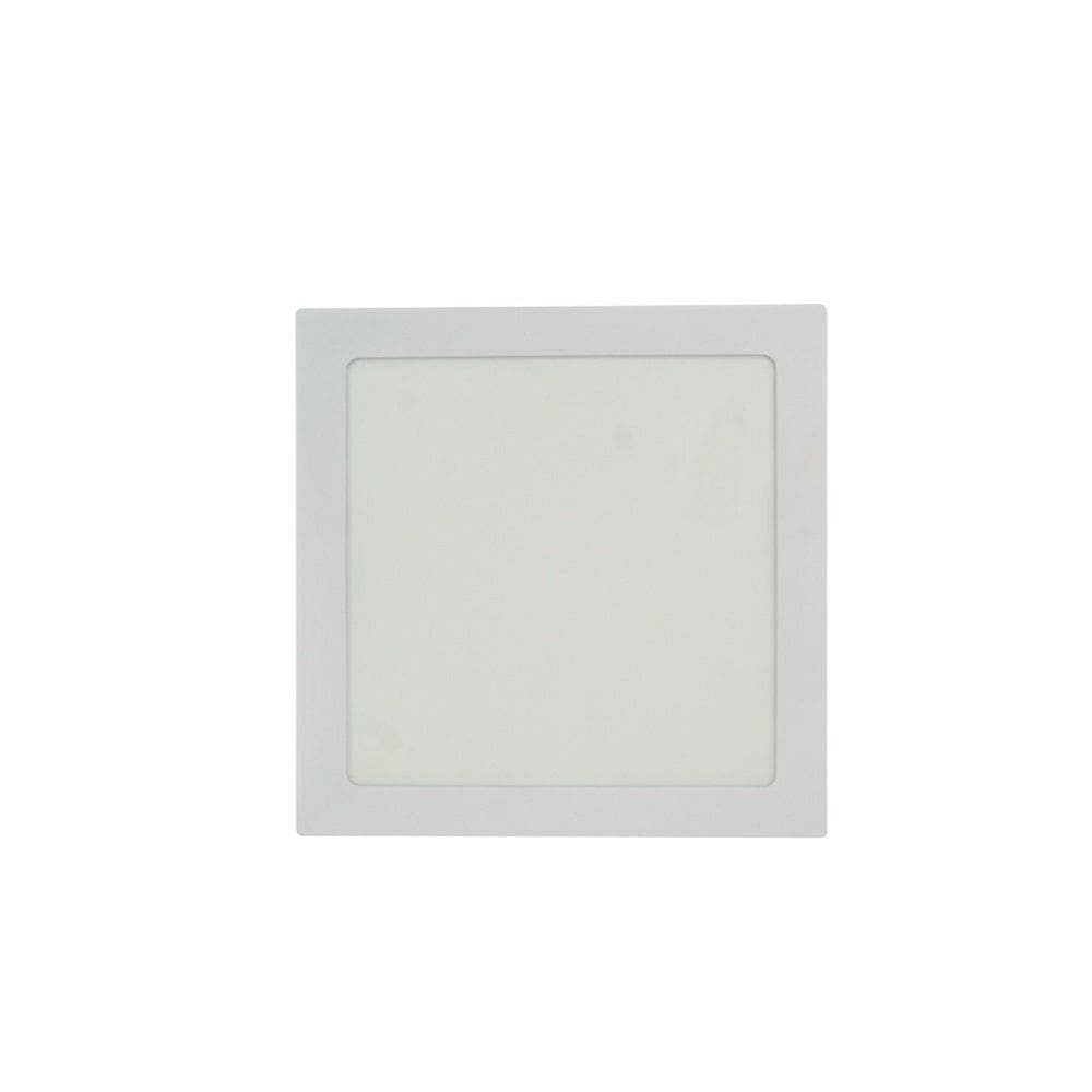 Painel Led Quadrado Embutir 24w 3000k Bivolt Foxlux Branco