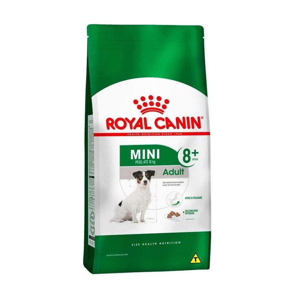 Royal Canin Cães Mini Adult 8 + 2,5kg