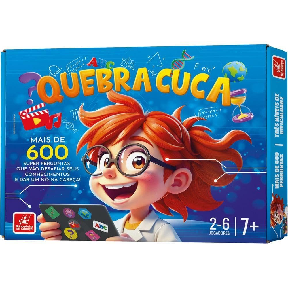 Jogo Quebra Cuca - Brincadeira de Criança