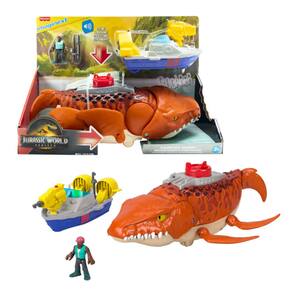 Imaginext Jurassic World Mosasaurus Caça e Morde - Mattel
