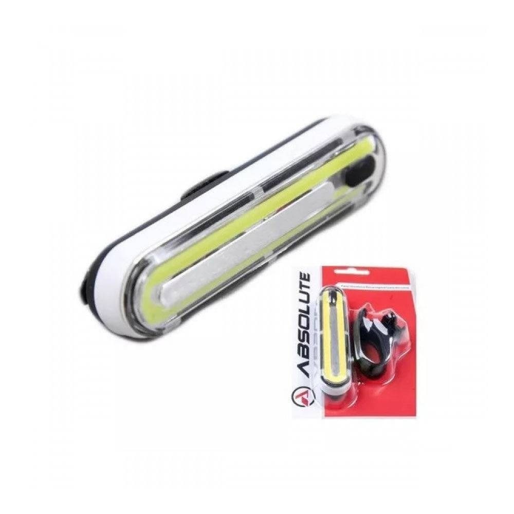 Pisca Dianteiro bicicleta Absolute Jy6085f Branco bike