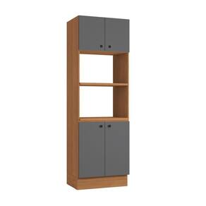 Kit 2 Fornos Kappesberg Pixel 4 Portas Canela Cinza Sagrado 70cm