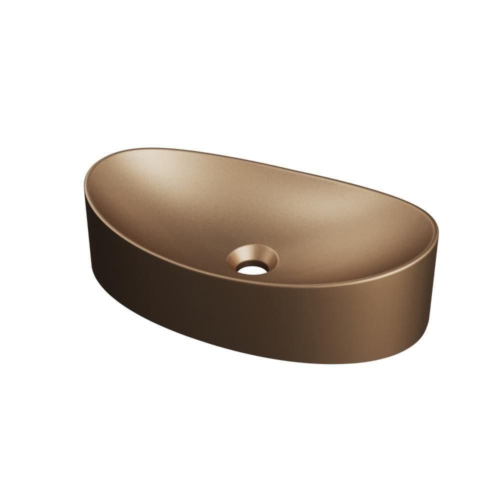 Cuba De Apoio Oval Canoa Bc47w Cobre Matte Fosca Cobre Matte Fosco