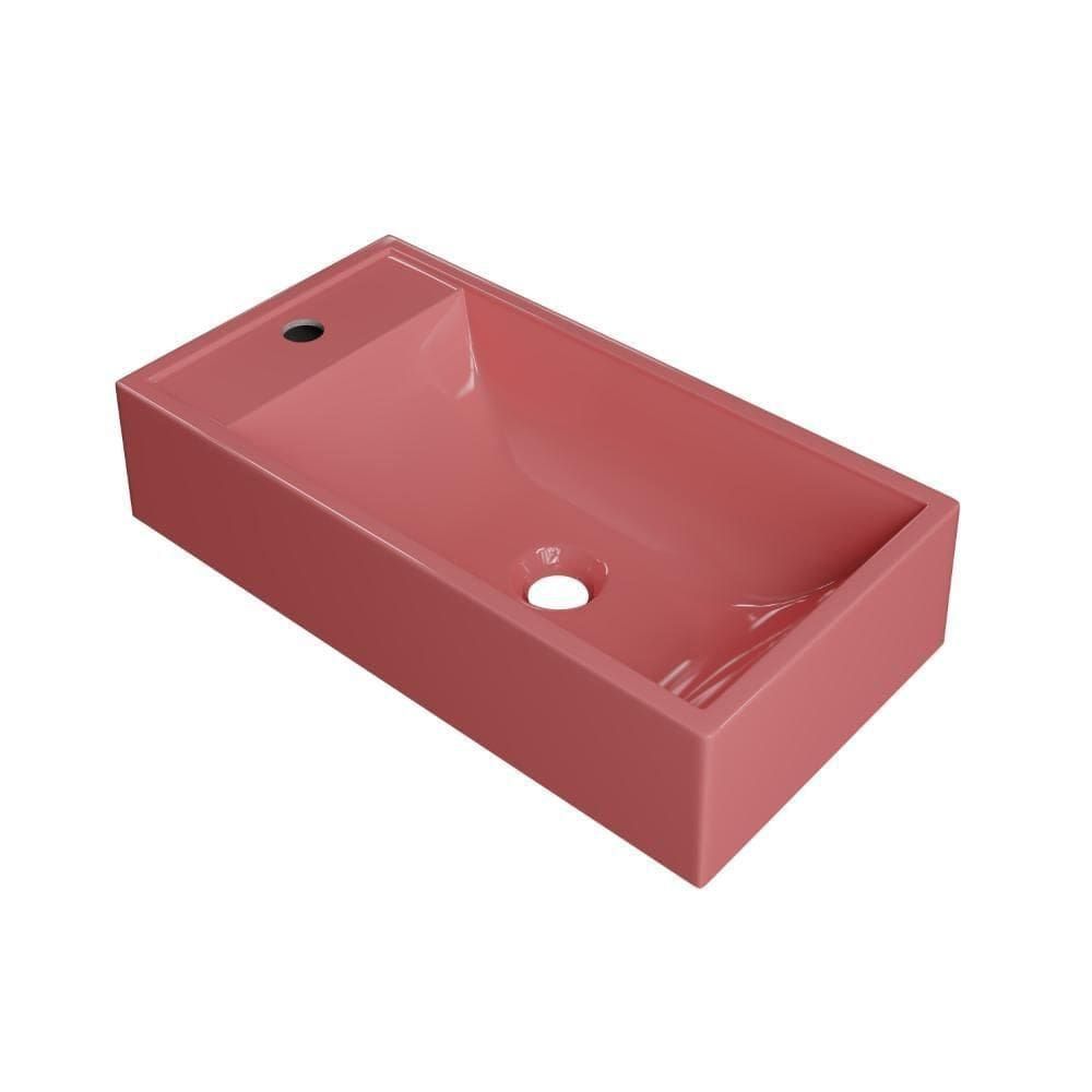 Cuba Apoio Retangular Roma Rl545w Rosa Rosa