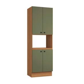 Kit Forno Kappesberg Pixel 4 Portas Canela Verde Frevo 70cm