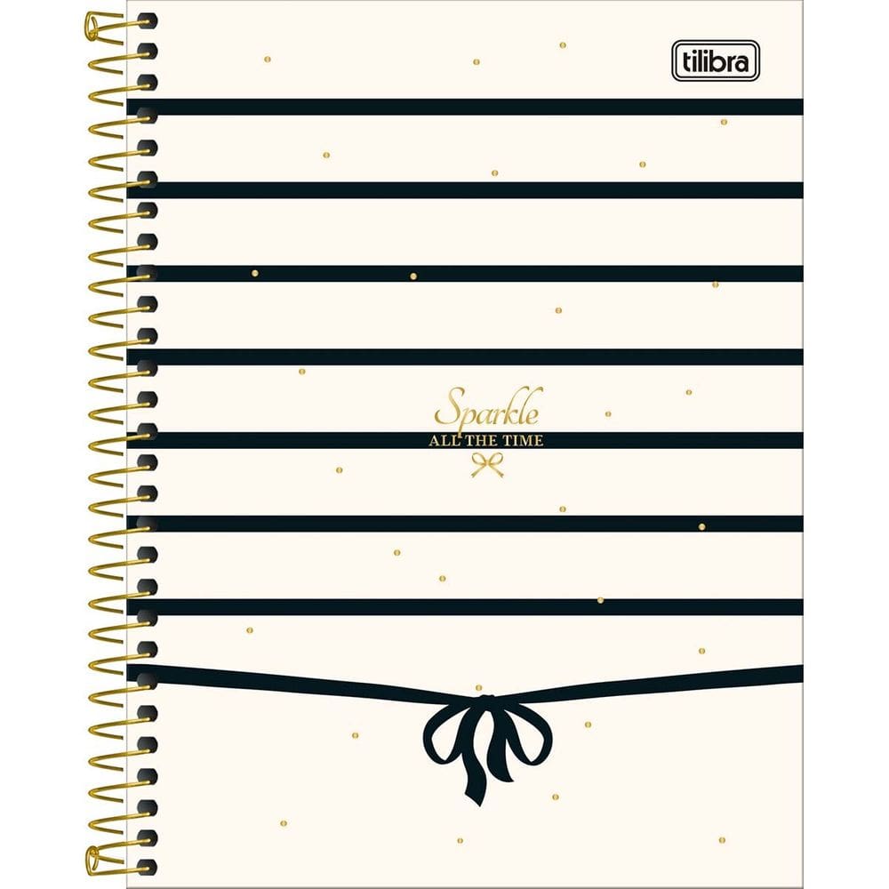 Caderno Espiral (COLEGIAL) 1 Matéria West Village 80 Folhas Capa Dura Tilibra