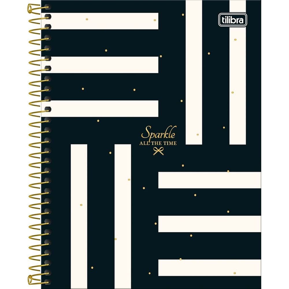 Caderno Espiral (COLEGIAL) 1 Matéria West Village 80 Folhas Capa Dura Tilibra
