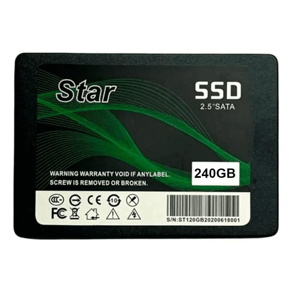 Ssd Sata 240Gb Star Solid 2.5