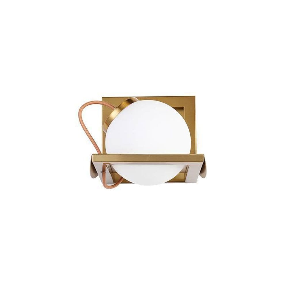 Arandela Dourada Bola Baya