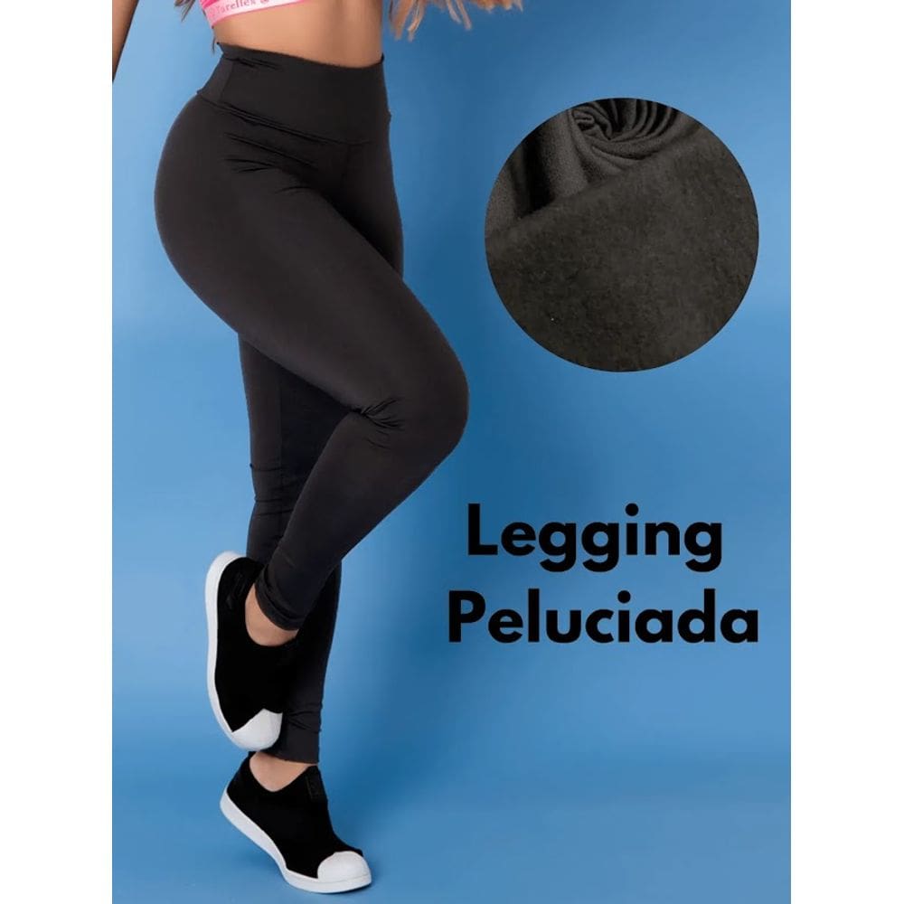 Legging Peluciada Feminina Inverno- Legg Térmica Flanelada