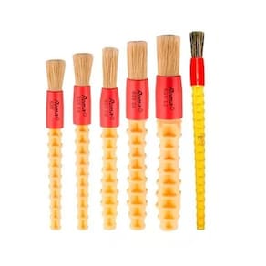Kit Pinceis Detalhamento Automotivo - Roma Premium Ii