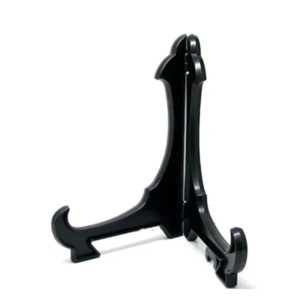Kit Com 8 Peças Suporte Para Pratos E Azulejos Preto 24Cm