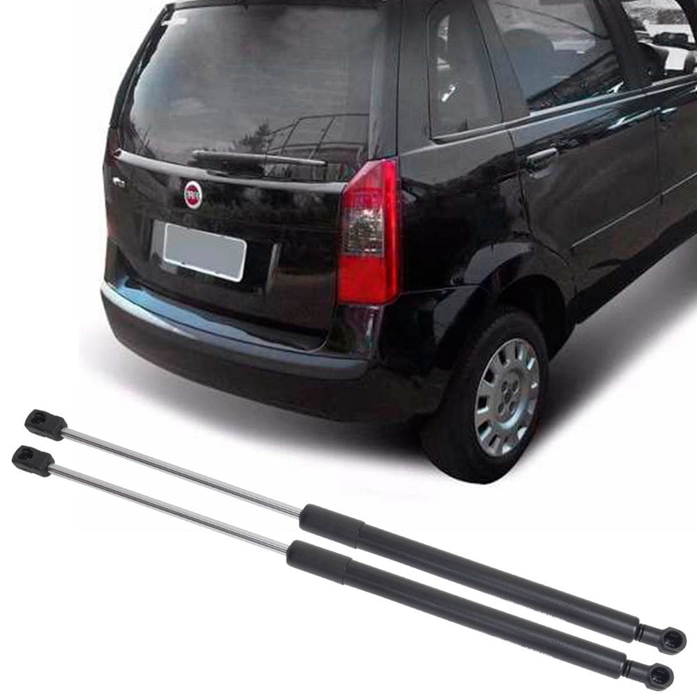 Par Amortecedor Tampa Traseira Porta Mala Mola Gás Fiat Idea 2005 à 2010