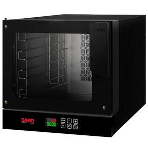 Forno Turbo Elétrico 4 Esteiras SARO FTD11 2500W com Painel Digital e Interior Inox Preto 127V