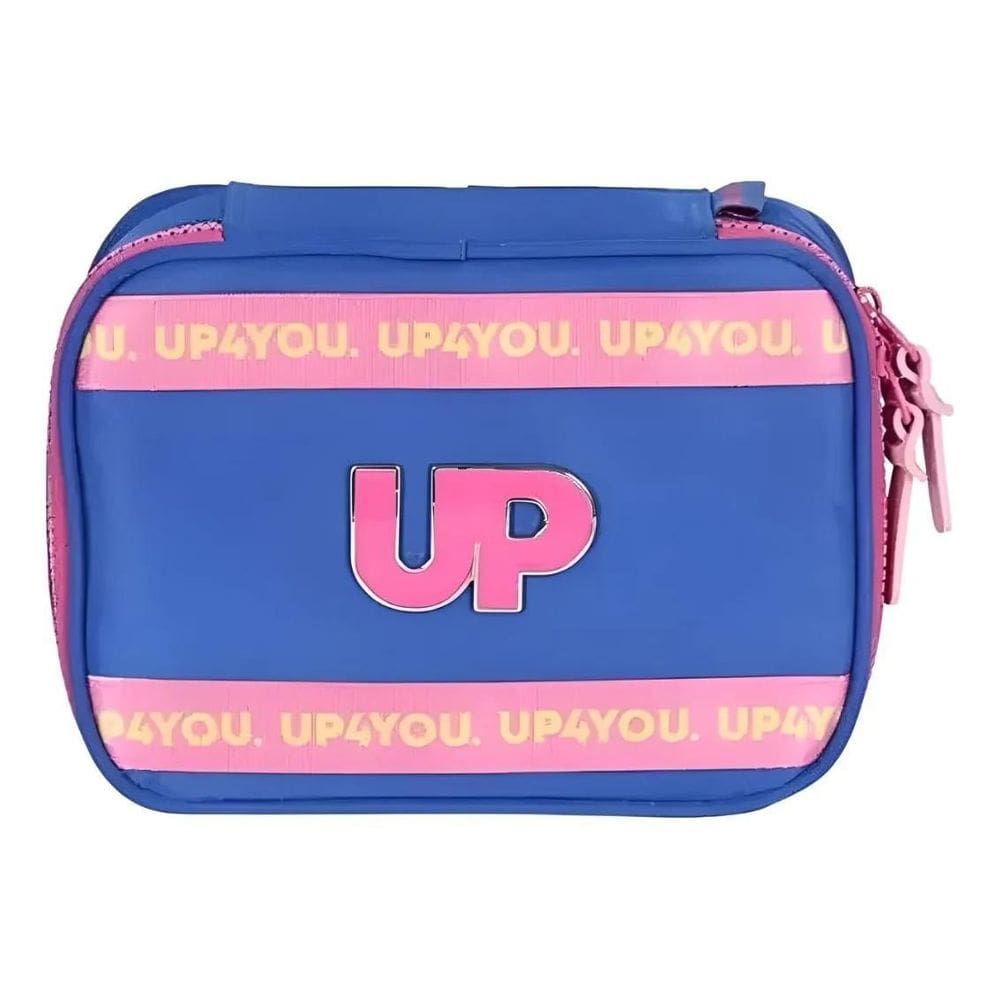 Estojo Box Escolar Up4you 36 Elásticos Menina 100 Pens