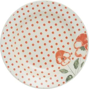 Prato Fundo Donna Holambra Oxford Cerâmica 22 Cm