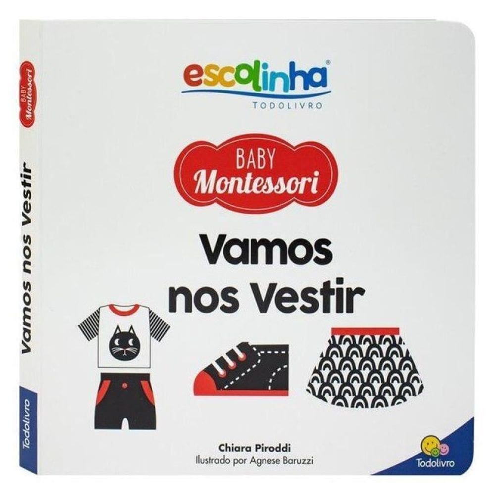 Escolinha Baby Montessori - Contrastes! Vamos Nos Vestir