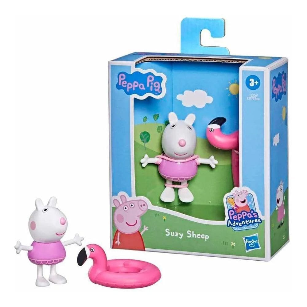 Peppa Pig Adventures Amigos Divertidos Susie Ovelha - Hasbro