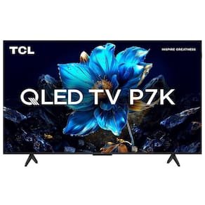 Smart TV 55" TCL 55P7K QLED 4K UHD Google TV com Wi-Fi Dual Band e Bluetooth, HDMI 2.1, HDR10+, comando por voz, Googlecast Integrado