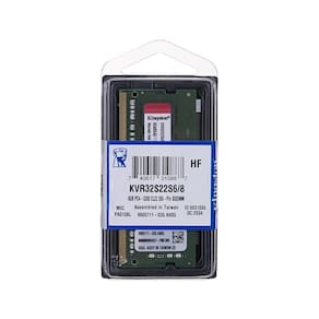 Memoria DDR4 8GB 3200MHz para notebook, Kingston Value Ram, KVR32S22S6/8
